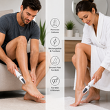 Electric Pedicure Foot File – Rechargeable Electric Foot Callus Remover